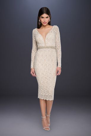 Short Wedding Dresses with Sleeves